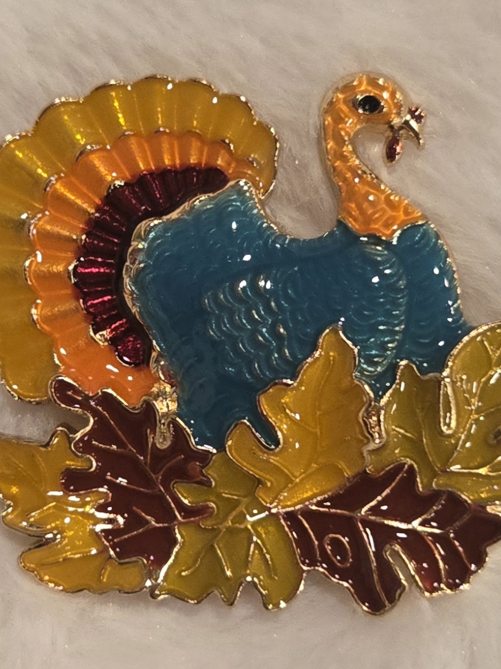 🦃Turkey🦃 BROOCH🦃Gobble-Gobble🦃 NEW